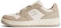 Tommy Jeans Leren Basket Sneakers voor Mannen Beige Heren - Thumbnail 2