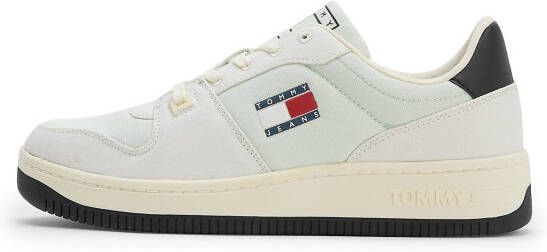 TOMMY JEANS Sneakers BASKET CANVAS met merklabel opzij - Foto 3