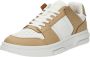 Tommy Hilfiger Witte Beige Cupsole Sneakers - Thumbnail 2