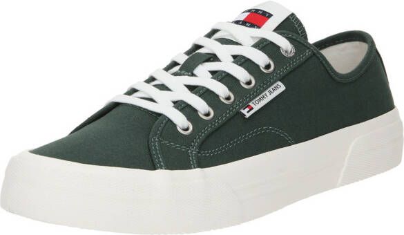 TOMMY JEANS Canvas Schoenen Groen Man - Foto 2