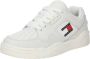 Tommy Hilfiger Witte polyester sneakers met contrastdetails White Dames - Thumbnail 3