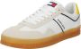 TOMMY JEANS Plateausneakers TJM LEATHER RETRO CUPSOLE vrijetijdsschoen lage schoen veterschoen met contrasterende details - Thumbnail 4