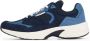 Tommy Hilfiger suede heren dad sneakers blauw Echt leer Uitneembare zool - Thumbnail 2