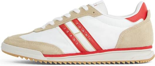 Tommy Jeans Lage sneakers van echt leer