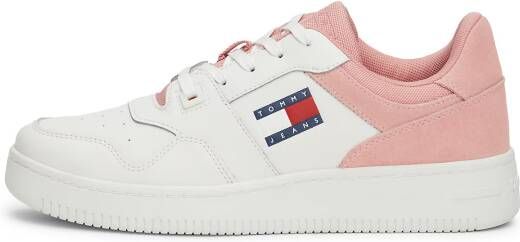 Tommy Hilfiger Sportieve Roze Veterschoenen met Contrastdetails Multicolor Dames - Foto 11