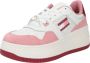 TOMMY JEANS Plateausneakers TJW RETRO BASKET FLATFORM MIX vrijetijdsschoen lage schoen veterschoen met logo-vlag - Thumbnail 3