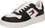 TOMMY JEANS Plateausneakers TJW RETRO BASKET ESS vrijetijdsschoen lage schoen veterschoen met zijlogo-vlag - Thumbnail 4