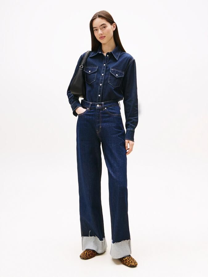 Tommy Jeans Ballerina met riempjes bruin zwart - Foto 2