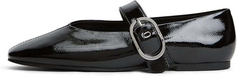 Tommy Jeans Ballerina met riempjes zwart