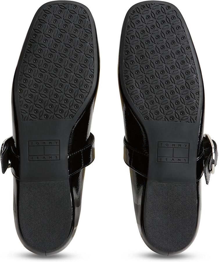 Tommy Jeans Ballerina met riempjes zwart - Foto 4