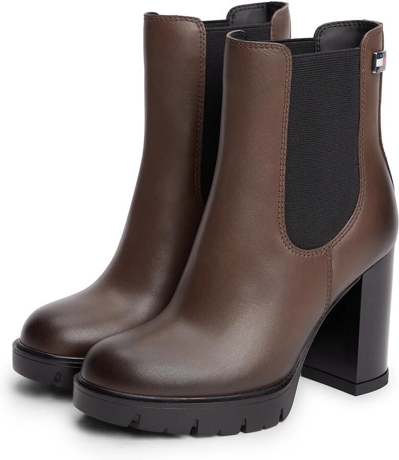 Tommy Jeans Chelsea boots bruin zwart - Foto 2