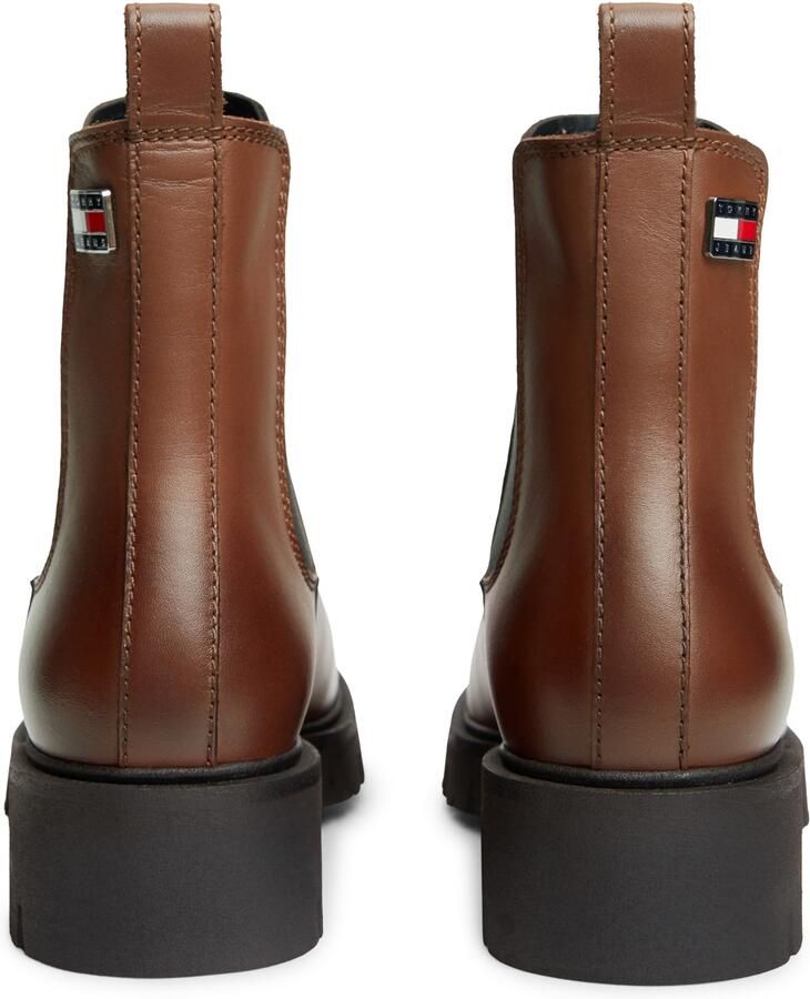 Tommy Jeans Chelsea boots bruin zwart - Foto 4