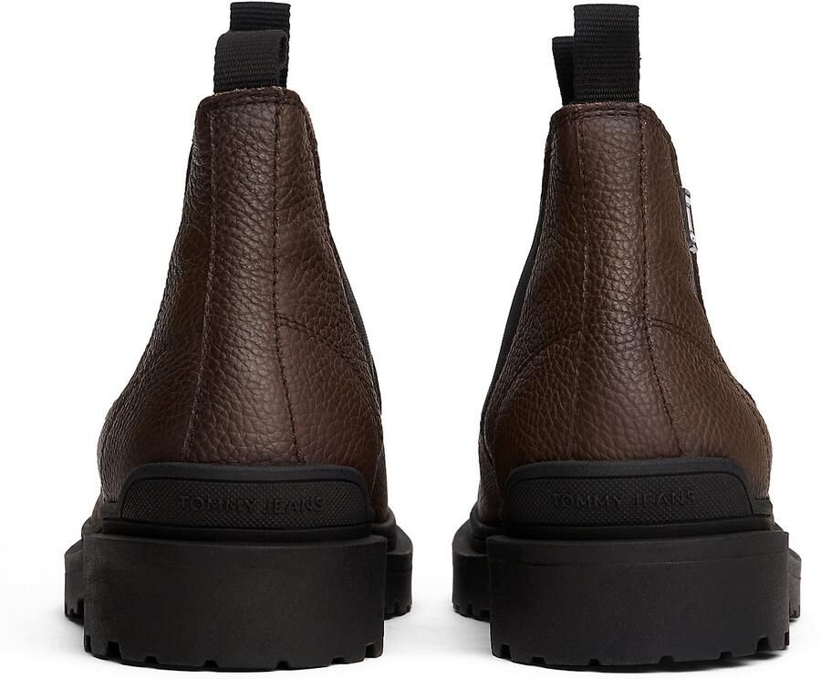 Tommy Jeans Chelsea boots bruin zwart - Foto 2