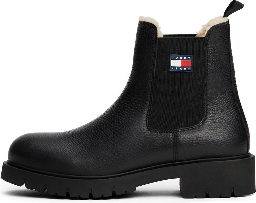 TOMMY JEANS Chelsea-boots TJW CHELSEA BOOT WL blokhak enkellaarsjes met typische logovlag - Foto 2