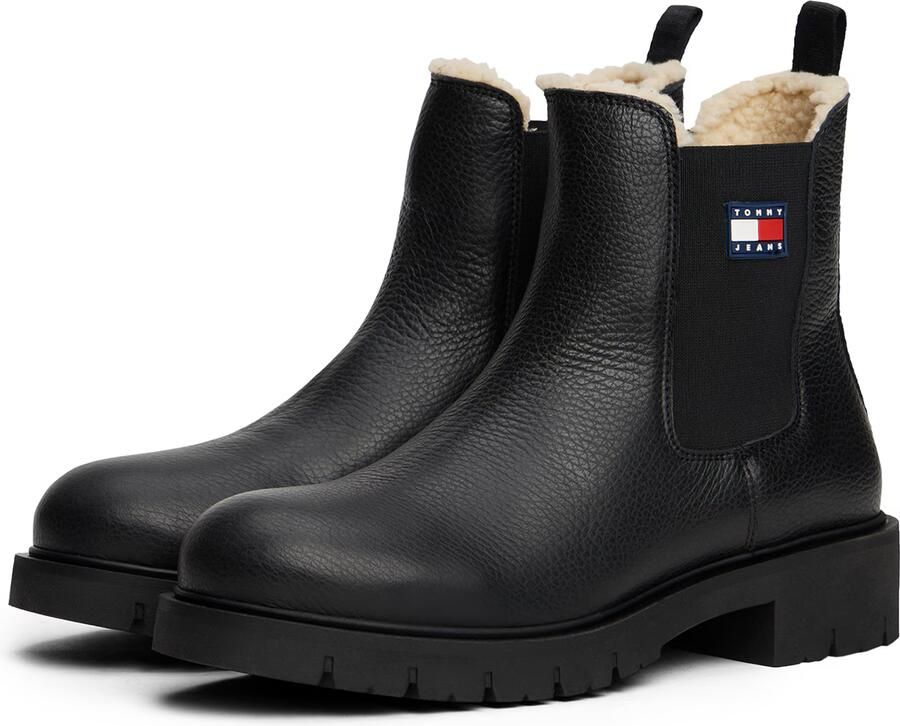TOMMY JEANS Chelsea-boots TJW CHELSEA BOOT WL blokhak enkellaarsjes met typische logovlag - Foto 5
