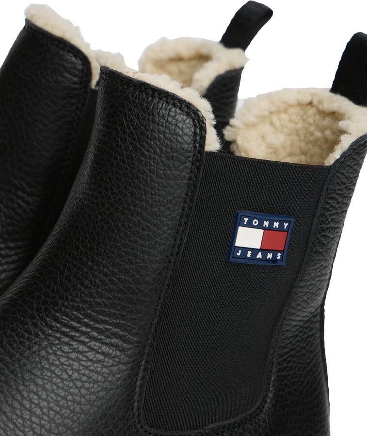 TOMMY JEANS Chelsea-boots TJW CHELSEA BOOT WL blokhak enkellaarsjes met typische logovlag - Foto 4