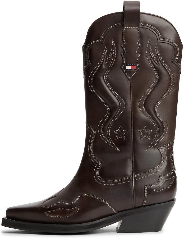 Tommy Jeans Cowboylaarzen bruin