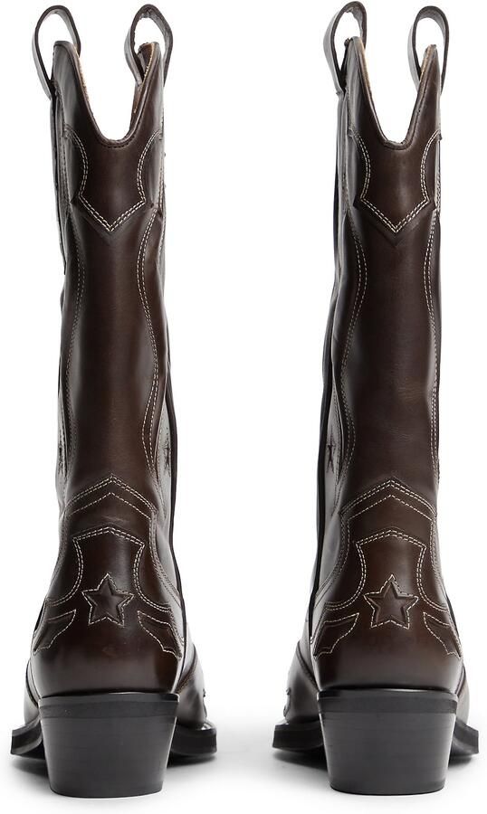 Tommy Jeans Cowboylaarzen bruin - Foto 6