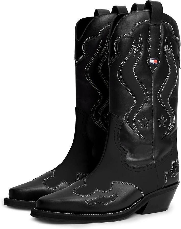 Tommy Jeans Cowboylaarzen zwart - Foto 3