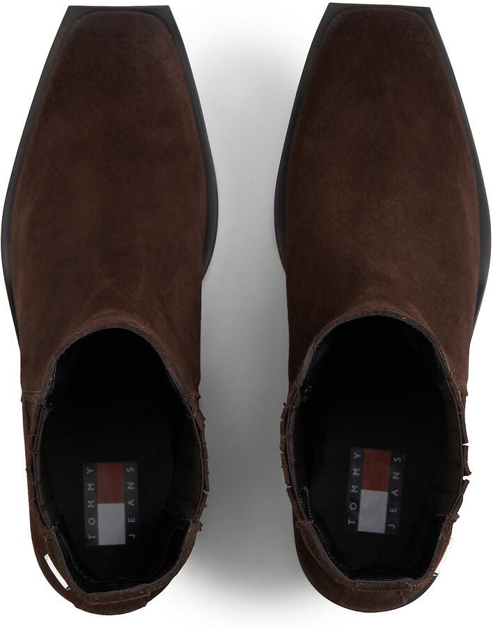 Tommy Jeans western suède cowboylaarzen bruin - Foto 7