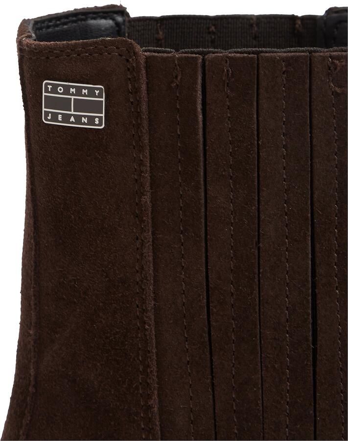 Tommy Jeans western suède cowboylaarzen bruin - Foto 6