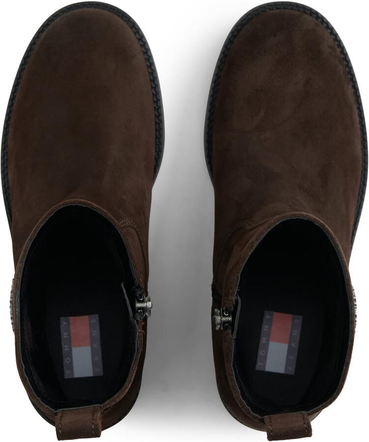 Tommy Jeans Enkellaarsjes bruin - Foto 4