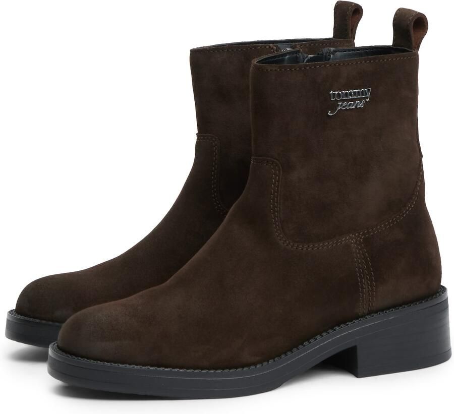 Tommy Jeans Enkellaarsjes bruin - Foto 2