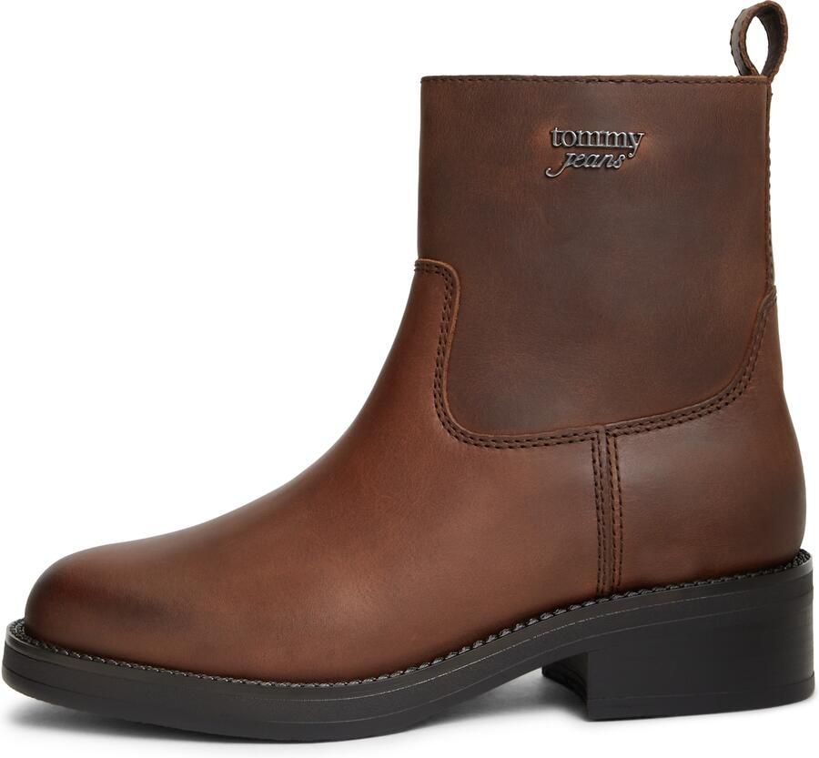 Tommy Jeans Enkellaarsjes bruin