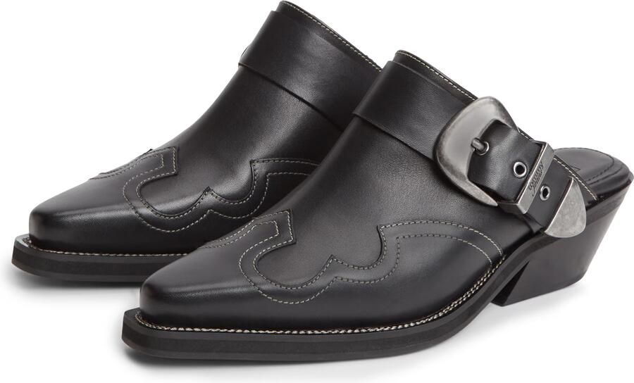 Tommy Jeans Muiltjes 'Archive Cowboy' zwart - Foto 5