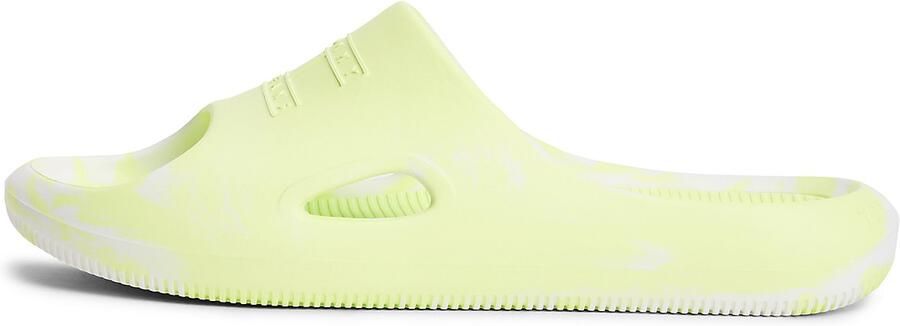 Tommy Jeans Muiltjes lichtgroen wit