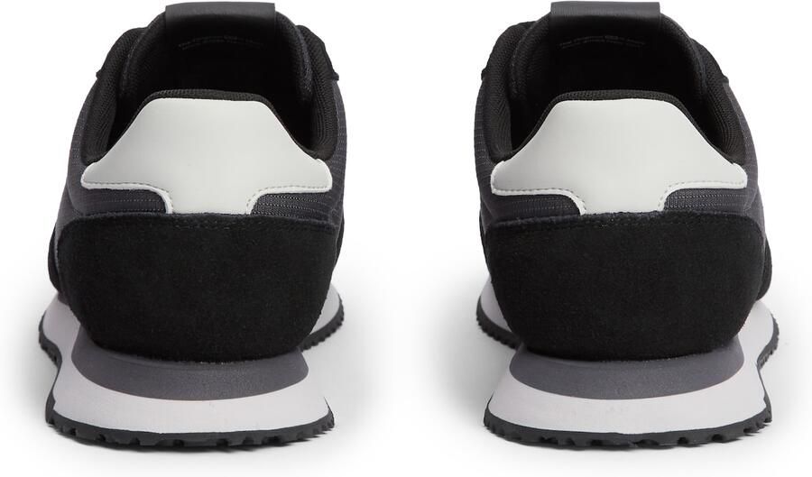 Tommy Jeans Sneakers laag antraciet zwart wit - Foto 5
