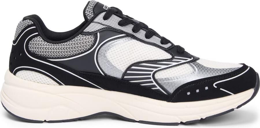 Tommy Jeans Sneakers laag 'ARCHIVE '25' grijs zwart wit - Foto 6
