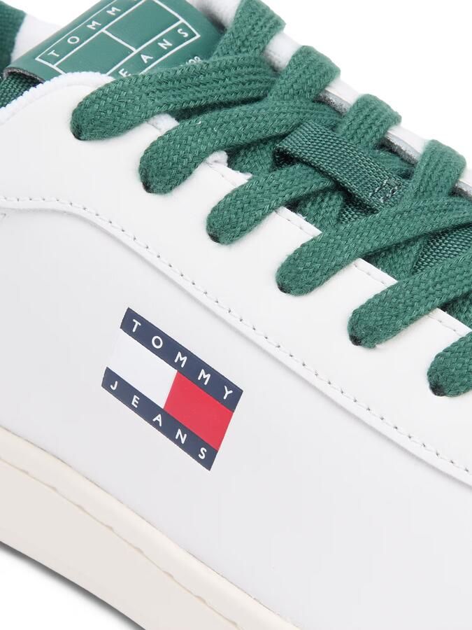 Tommy Jeans Sneakers laag 'ARCHIVE '98' donkergroen wit - Foto 4