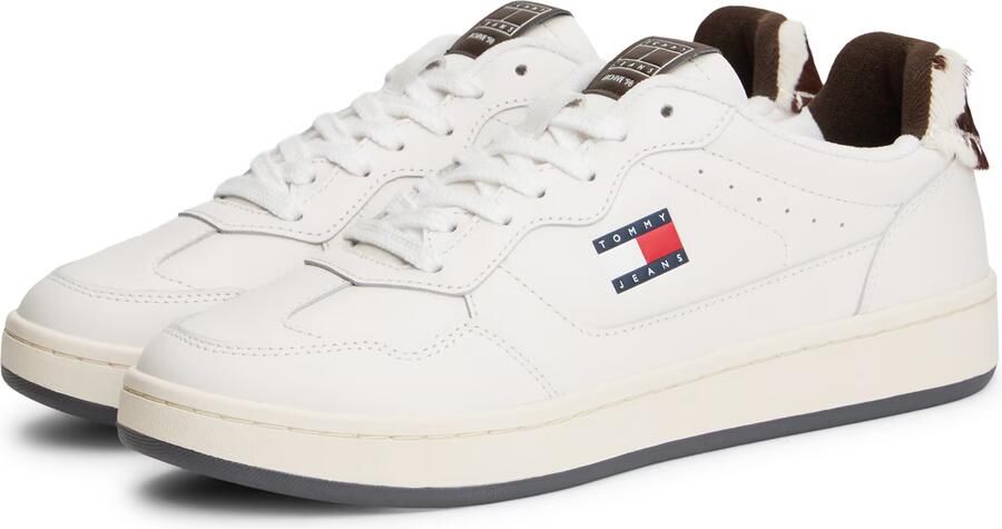 Tommy Jeans Sneakers laag 'Archive '98' navy chocoladebruin rood wit - Foto 5