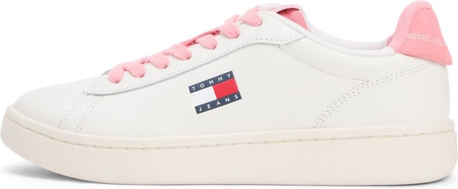 Tommy Jeans Sneakers laag 'ARCHIVE' 98' pink wit