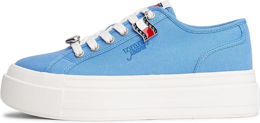 Tommy Jeans Sneakers laag azuur