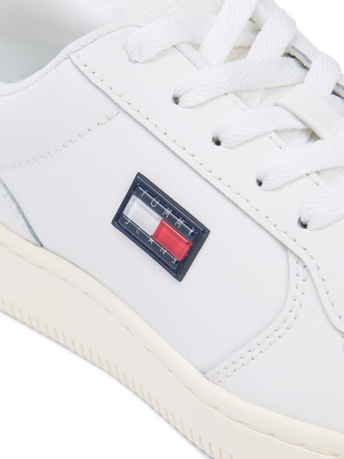 Tommy Jeans Sneakers laag 'BASKET' navy knalrood wit - Foto 6