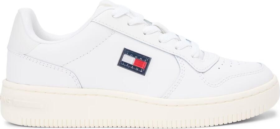 Tommy Jeans Sneakers laag 'BASKET' navy knalrood wit - Foto 8