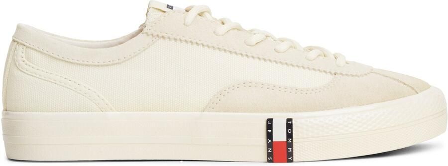 Tommy Jeans Sneakers laag beige - Foto 6