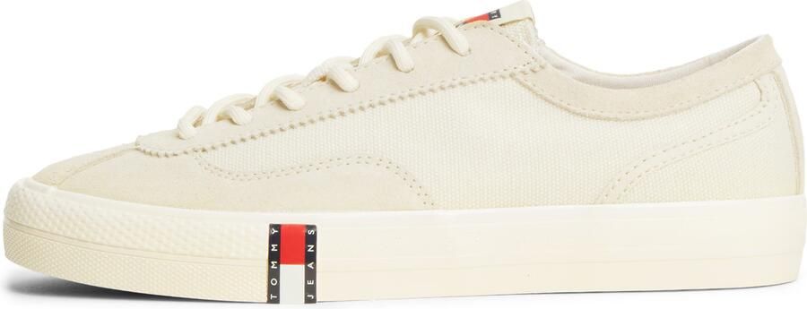 Tommy Jeans Sneakers laag beige