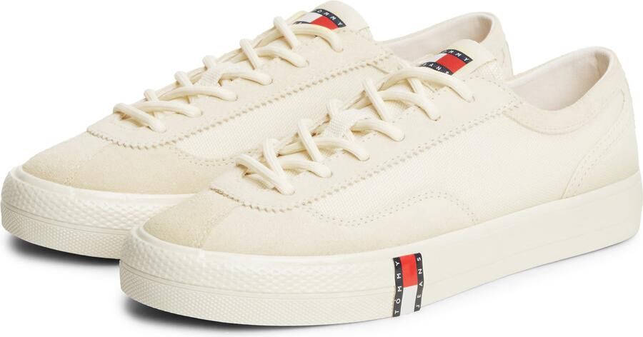 Tommy Jeans Sneakers laag beige - Foto 5