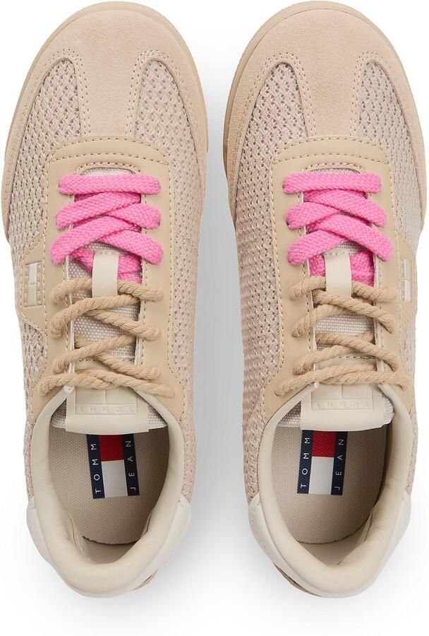 Tommy Jeans Sneakers laag beige - Foto 5