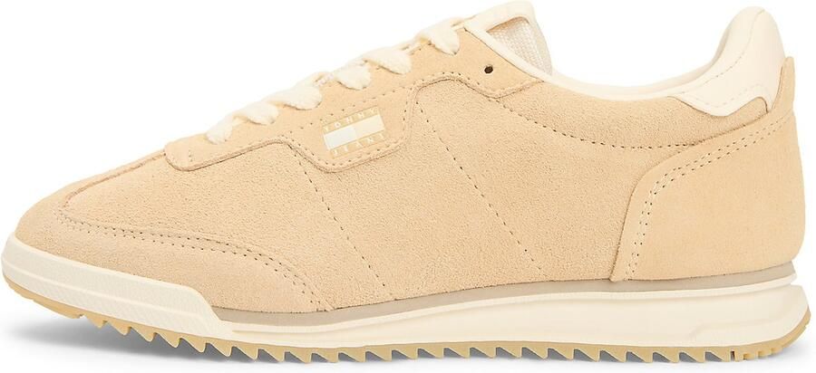 Tommy Jeans Sneakers laag beige lichtbeige
