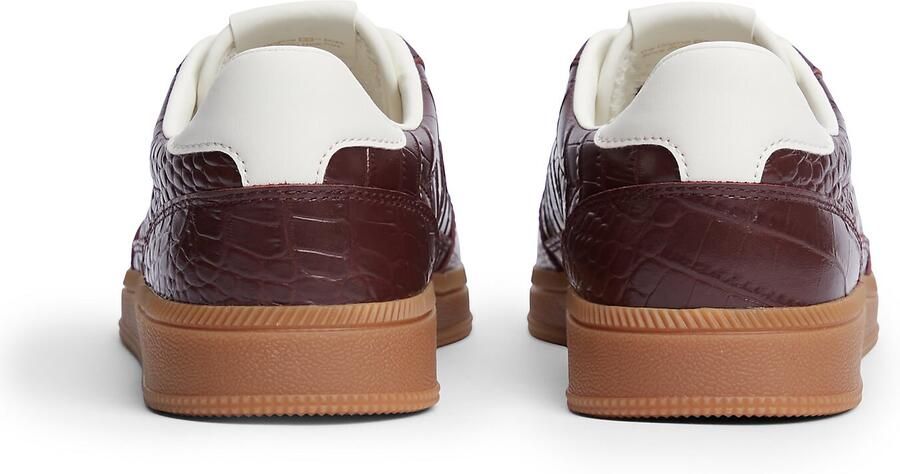 Tommy Jeans Sneakers laag bourgogne wit - Foto 5