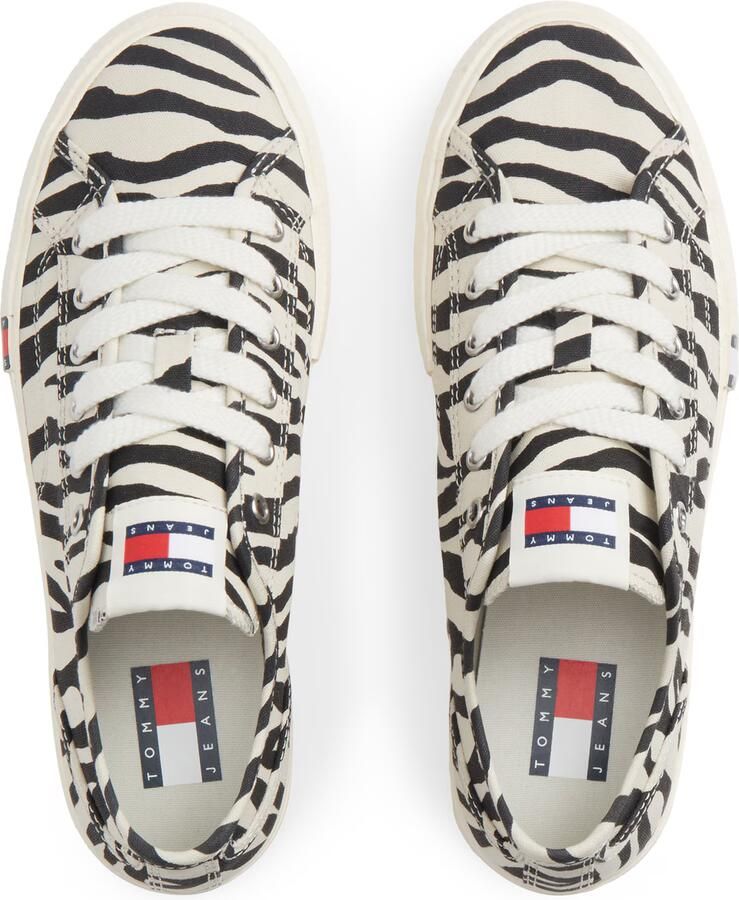 Tommy Jeans Sneakers laag crème zwart - Foto 2