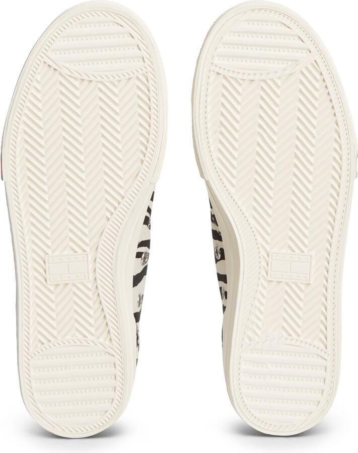 Tommy Jeans Sneakers laag crème zwart - Foto 3