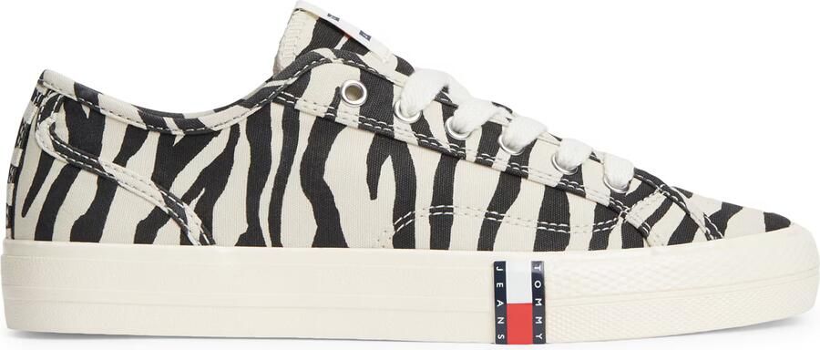 Tommy Jeans Sneakers laag crème zwart - Foto 6