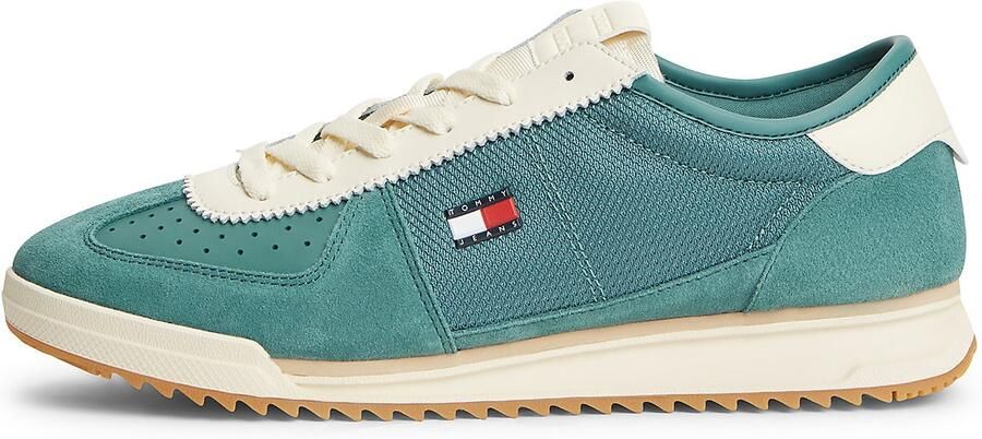 Tommy Jeans Sneakers laag cyaan blauw