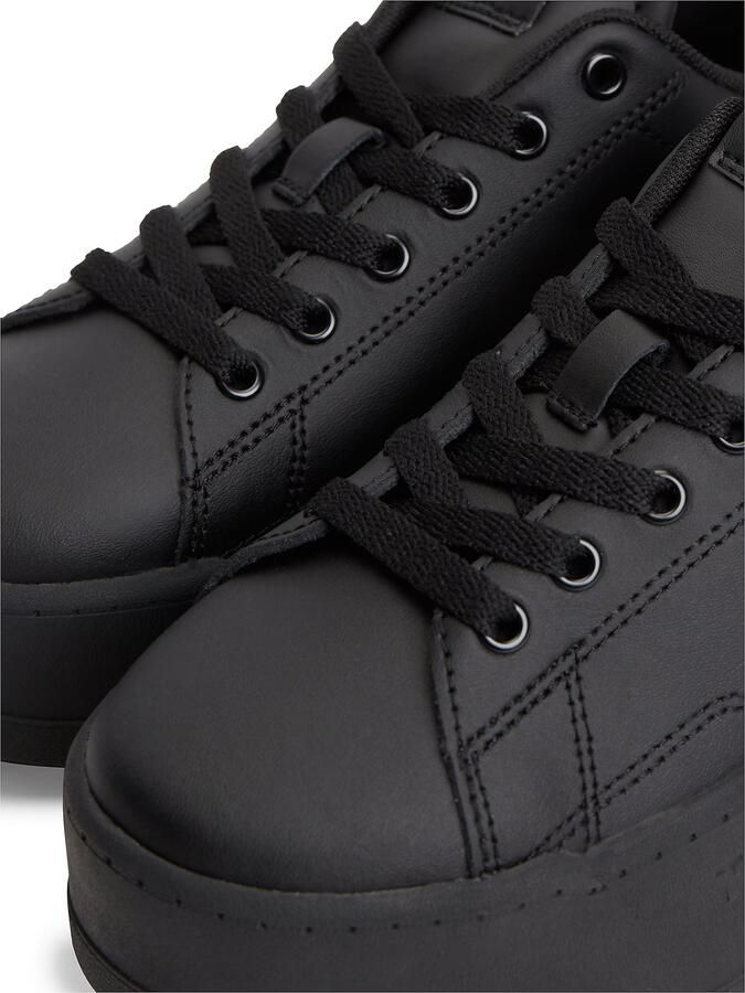 Tommy Jeans Sneakers laag donkerblauw grenadine zwart wit - Foto 4