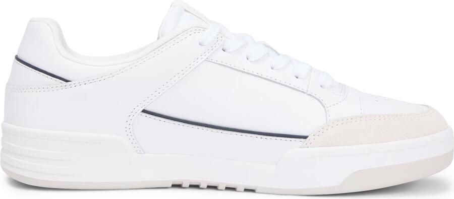 Tommy Jeans Sneakers laag donkerblauw knalrood wit offwhite - Foto 8